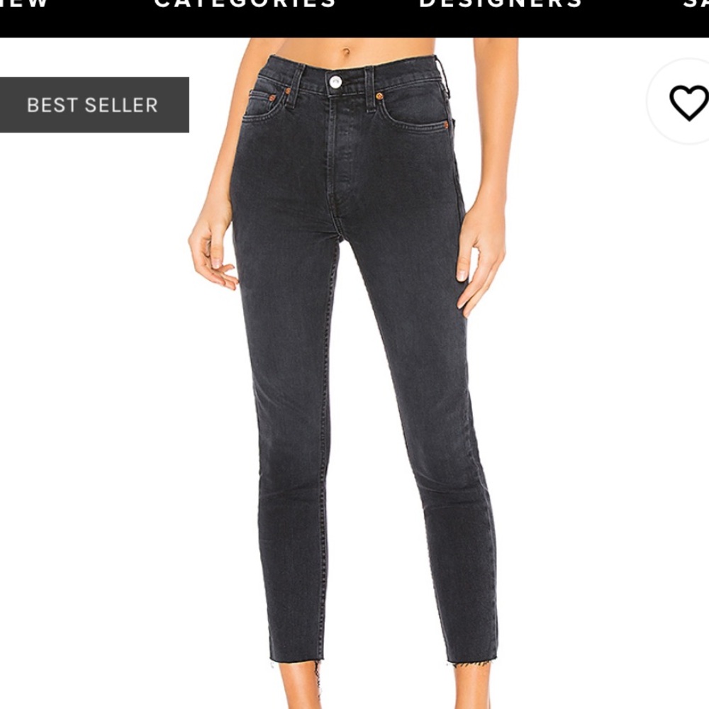 Re/done Originals High Rise Skinny